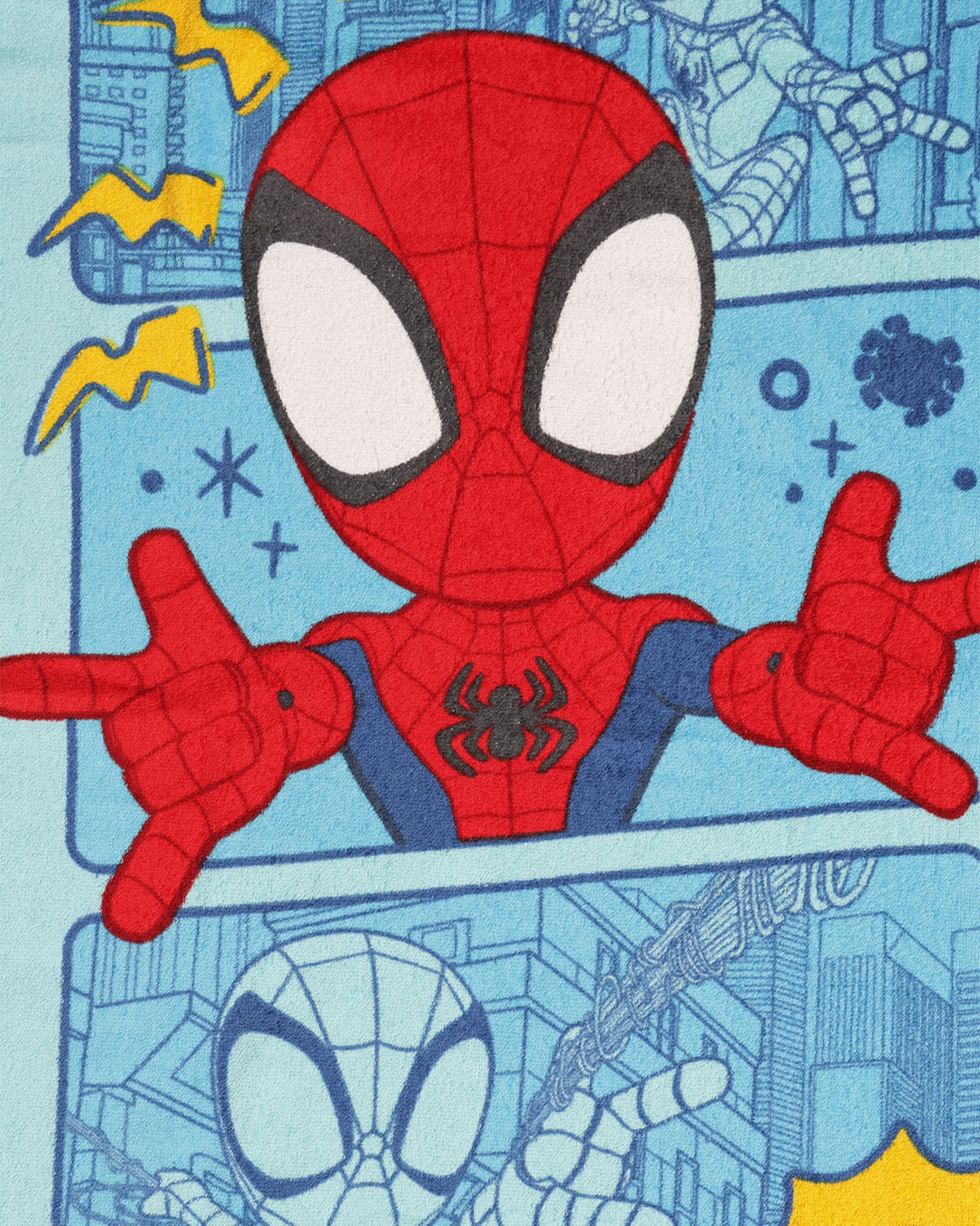 Toalha-Bh-Felpa-70x130-Spidey---Azul