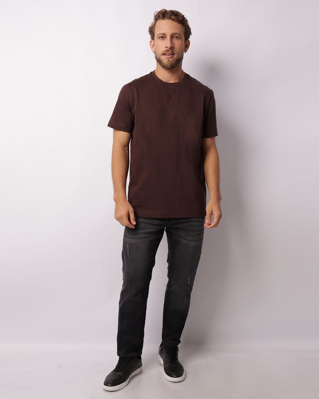 Camiseta-Heavy-Jersey-Marrom---Marrom