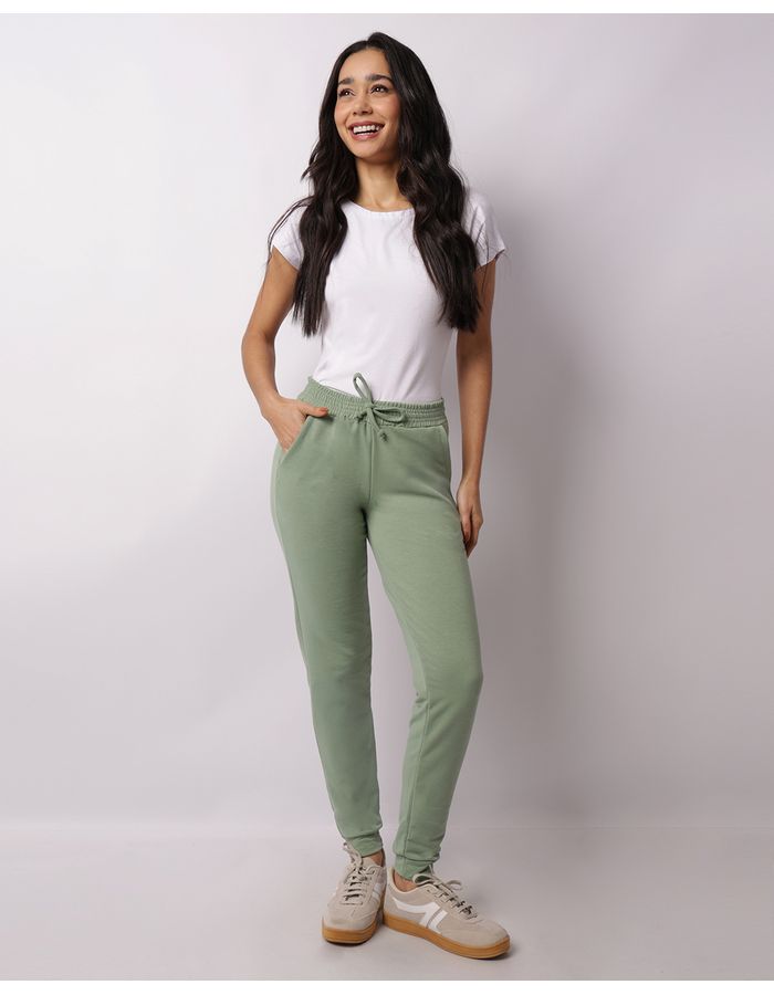 Calca-001-Jogger-Moletinho---Verde