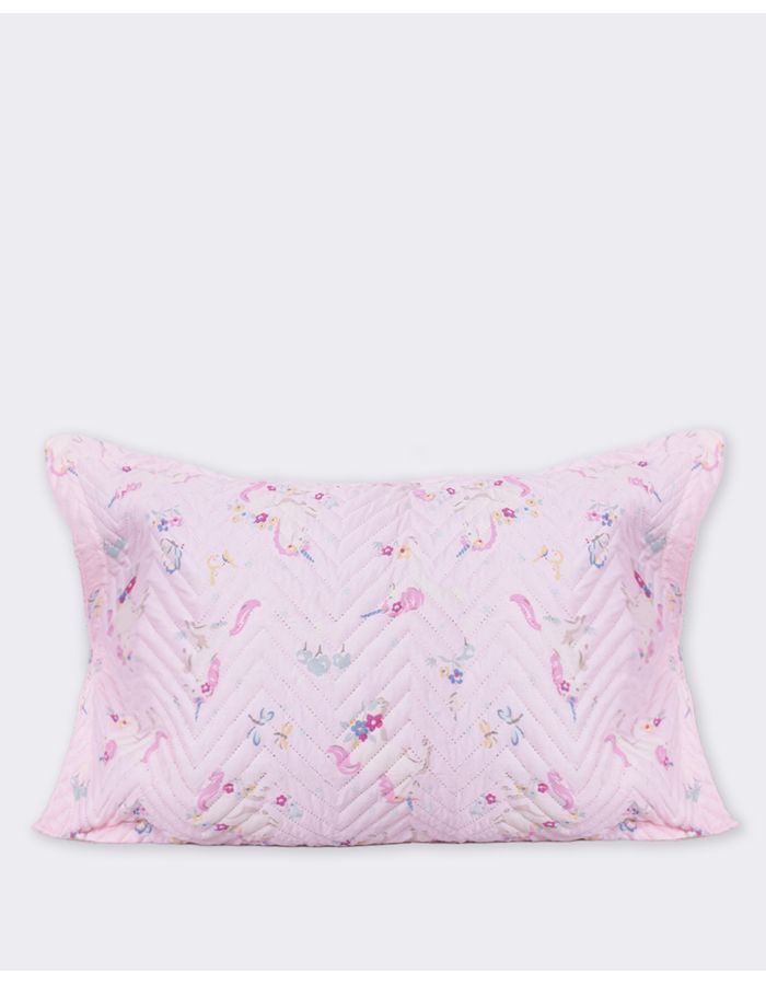 Porta-Trav-Inf-Unicornio-Flowers        ---Rosa