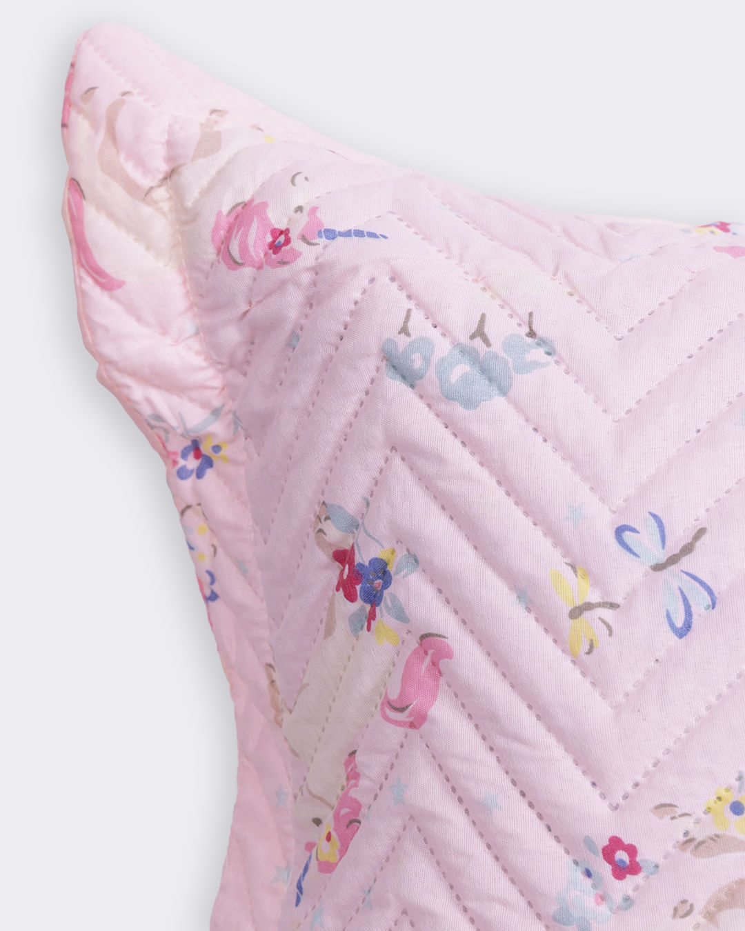 Porta-Trav-Inf-Unicornio-Flowers        ---Rosa