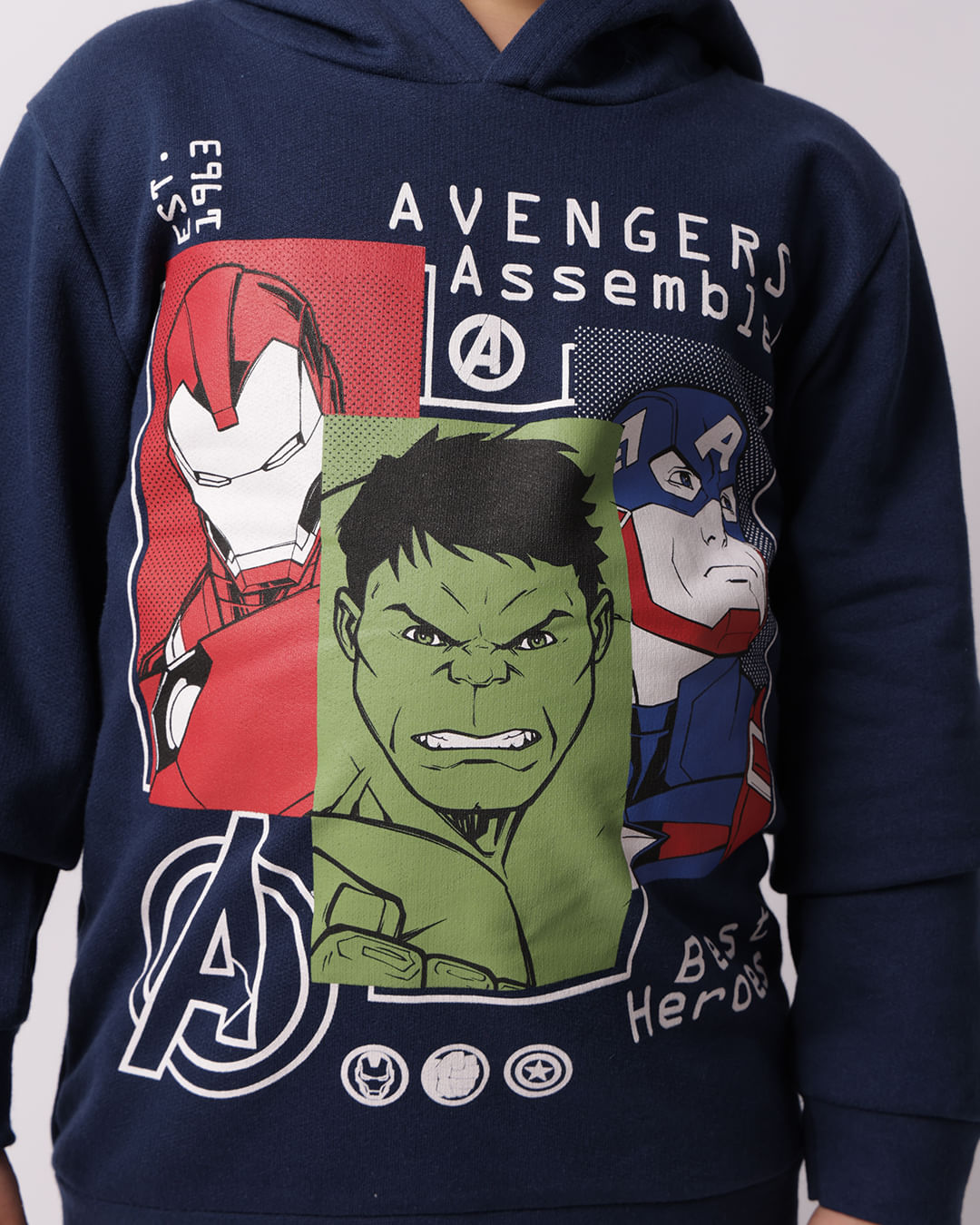Marvel Herois Blusa De Frio Marvel Blusão Masculino Moletom