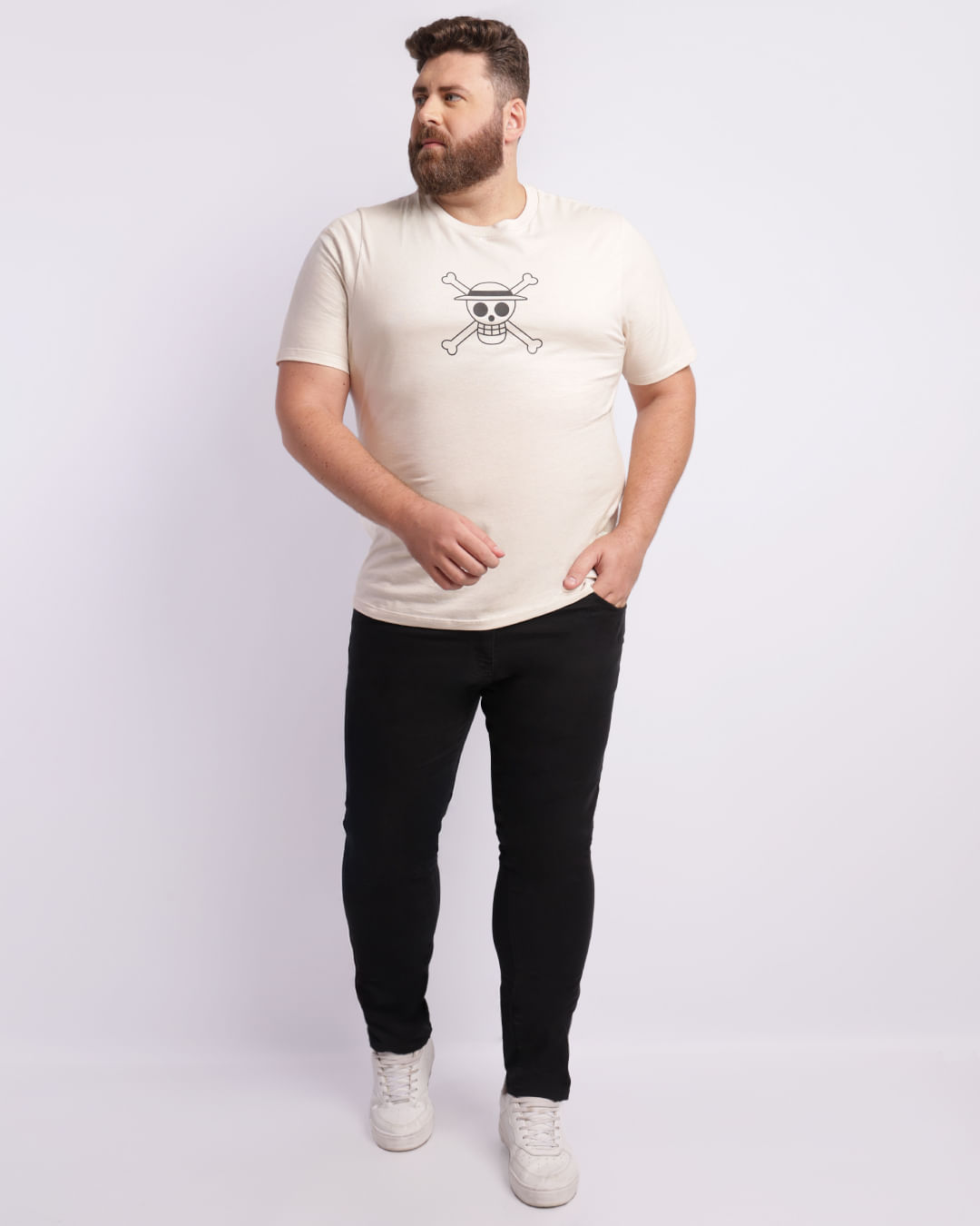 Camiseta-Tpl110013-One-Piece-Plus---Bege