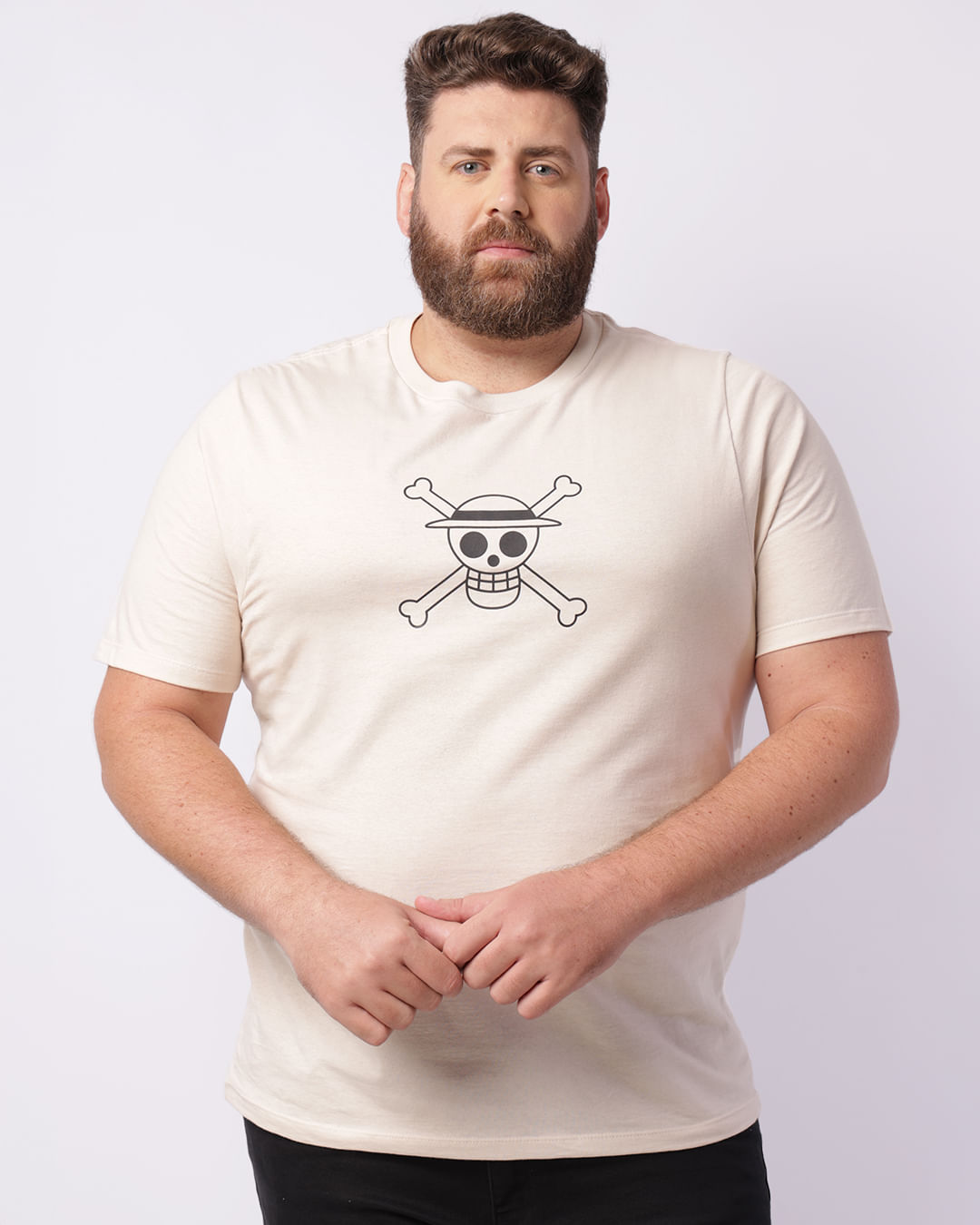 Camiseta-Tpl110013-One-Piece-Plus---Bege