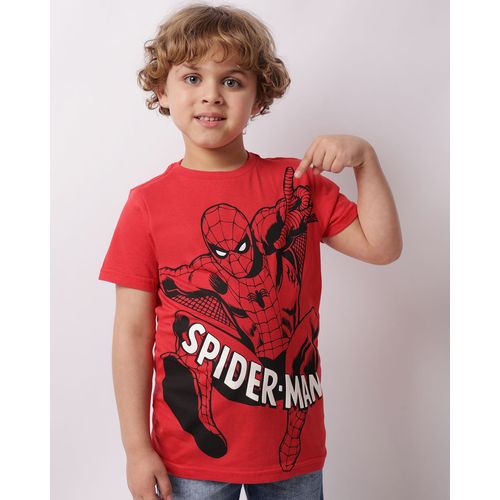 ​Camiseta Infantil Marvel Homem Aranha Vermelha