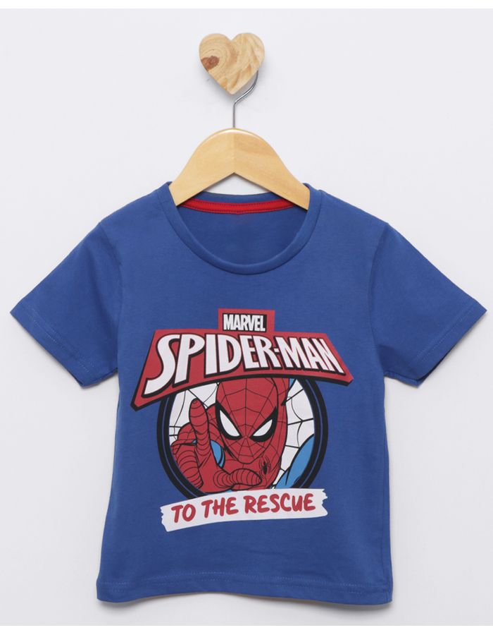 Camiseta-Ch-32053-Spider--M13---Azul-Medio