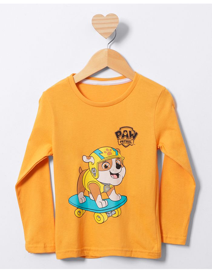 Camiseta-Ml-Ch38347-M13-Rubble-Patrulh---Mostarda