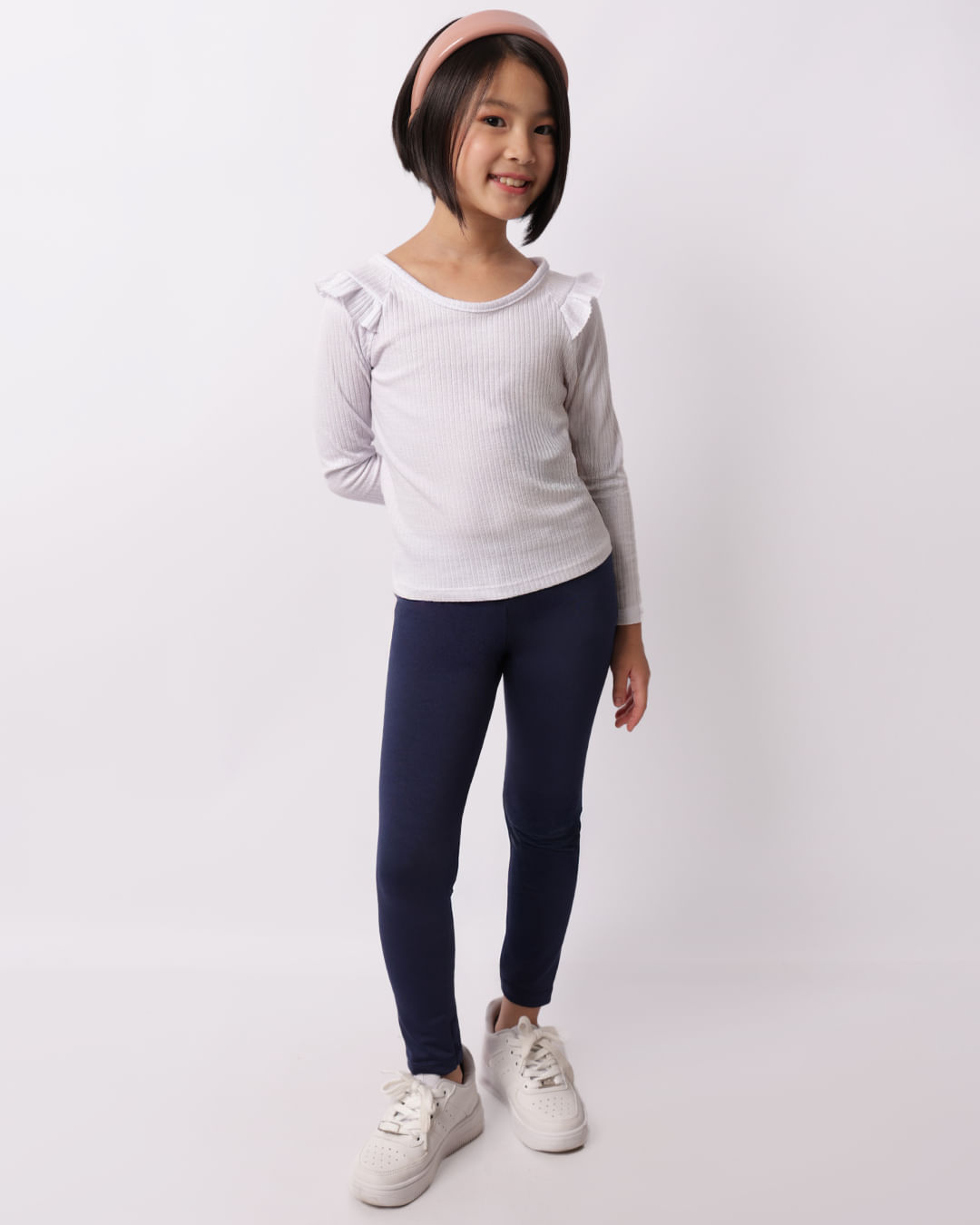 Calça Legging Infantil Térmica Marinho