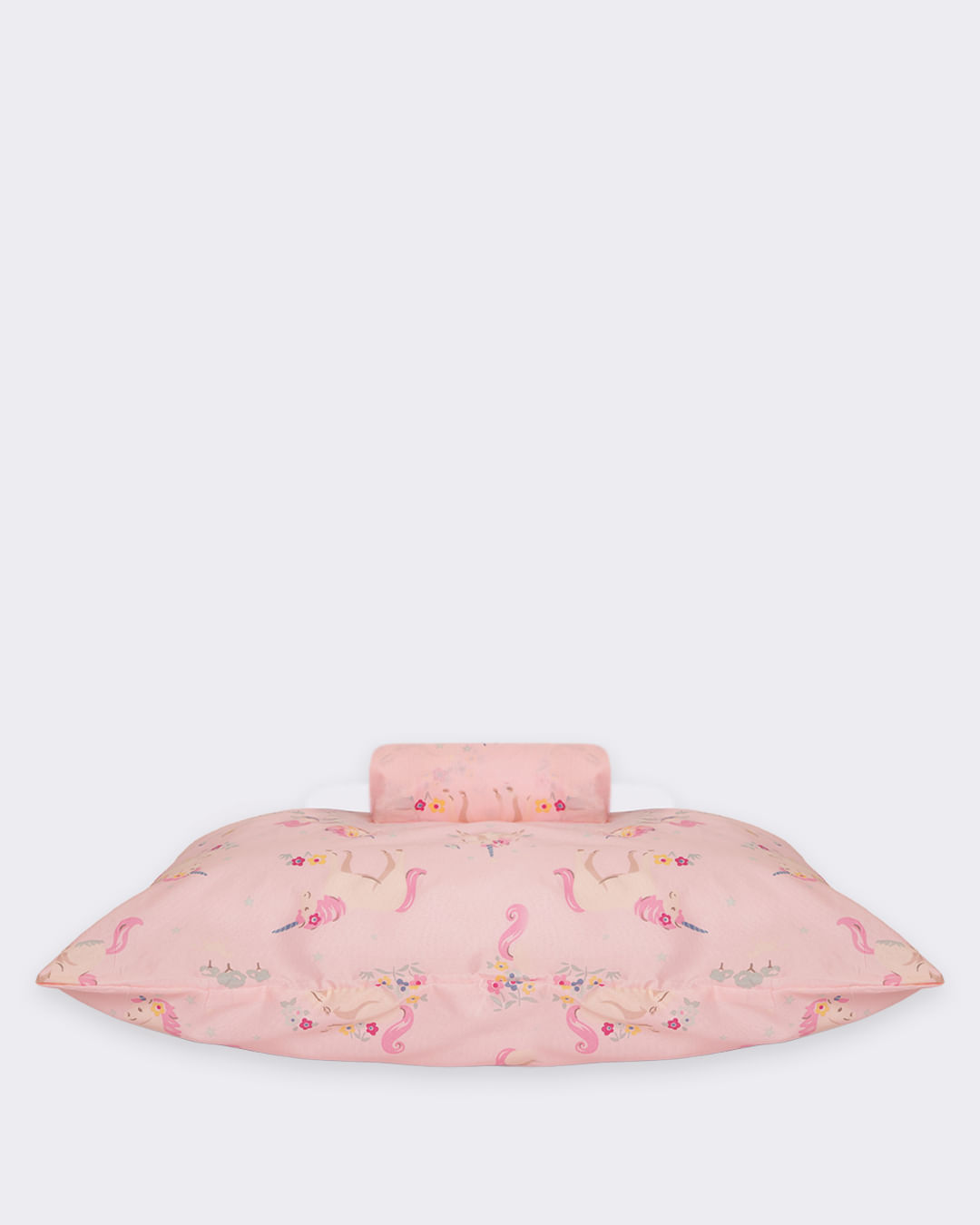 Jogo-Cama--2-Pcs-Unicornio-Flowers---Rosa