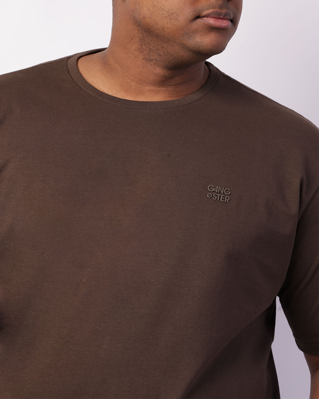 Camiseta-50012151-Gangster-Marr-Plus---Marrom