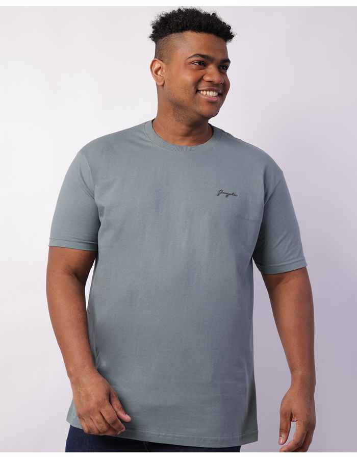 Camiseta-50110112-Gangster-Azul-Plus---Azul