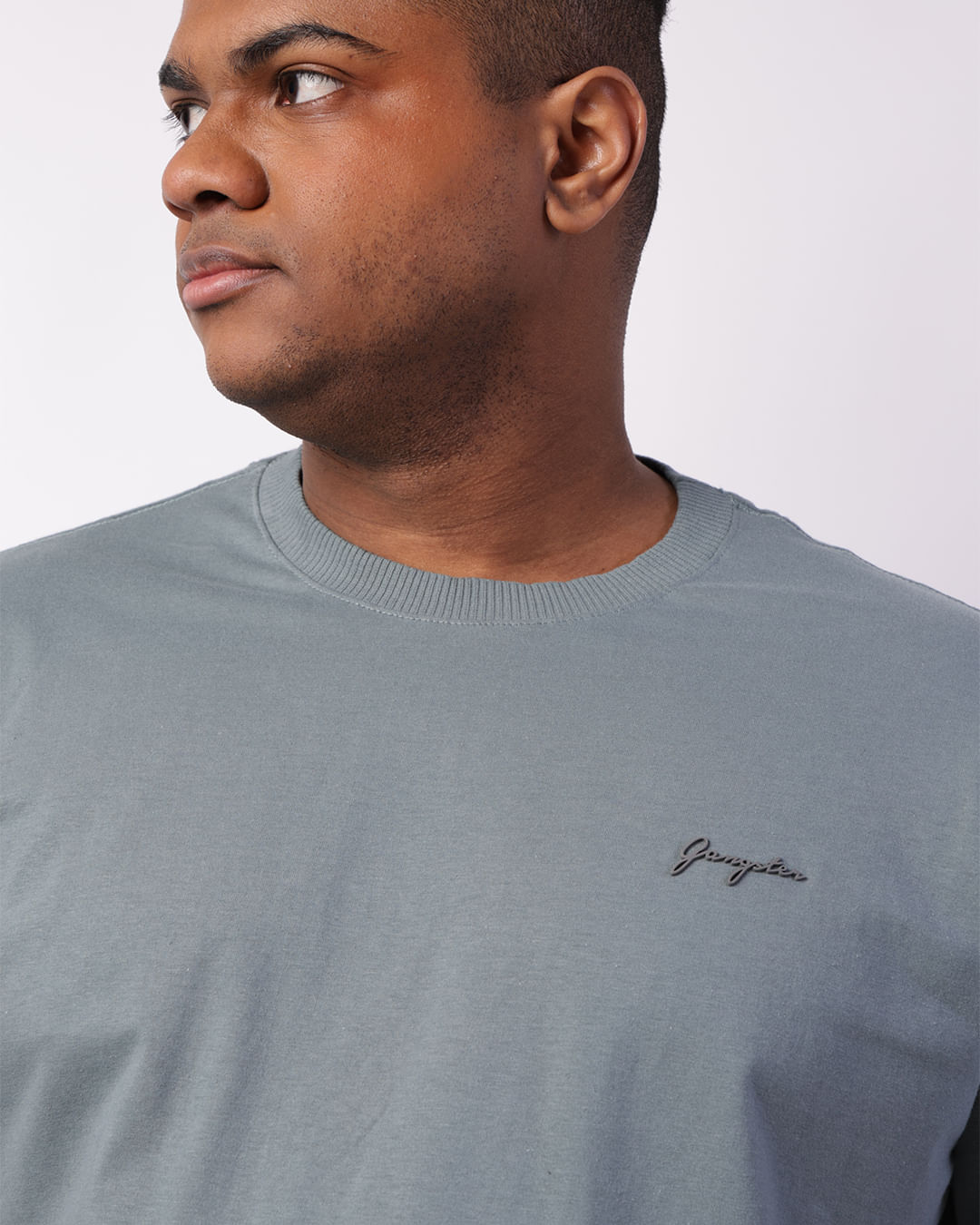 Camiseta-50110112-Gangster-Azul-Plus---Azul