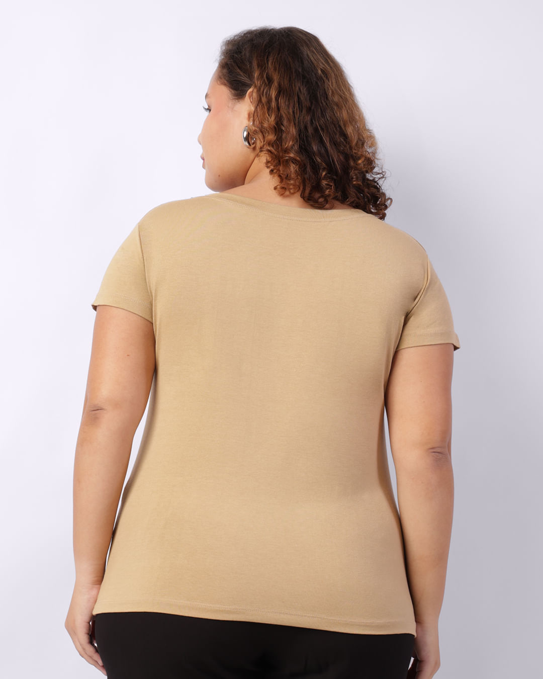 Tshirt-Decote-Canoa-Bege---Bege