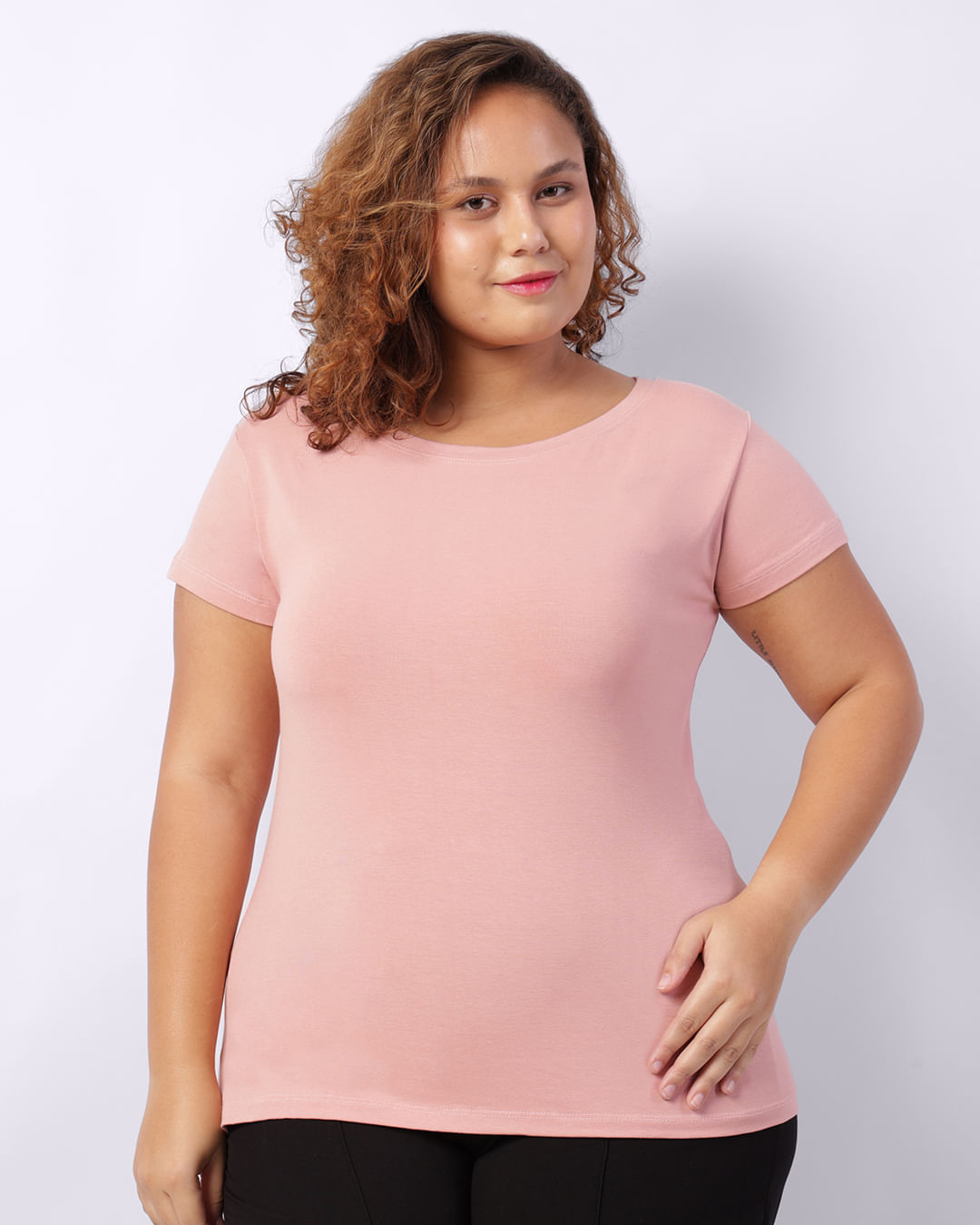 Tshirt--Bl978-Dec-Canoa-Rose---Rose