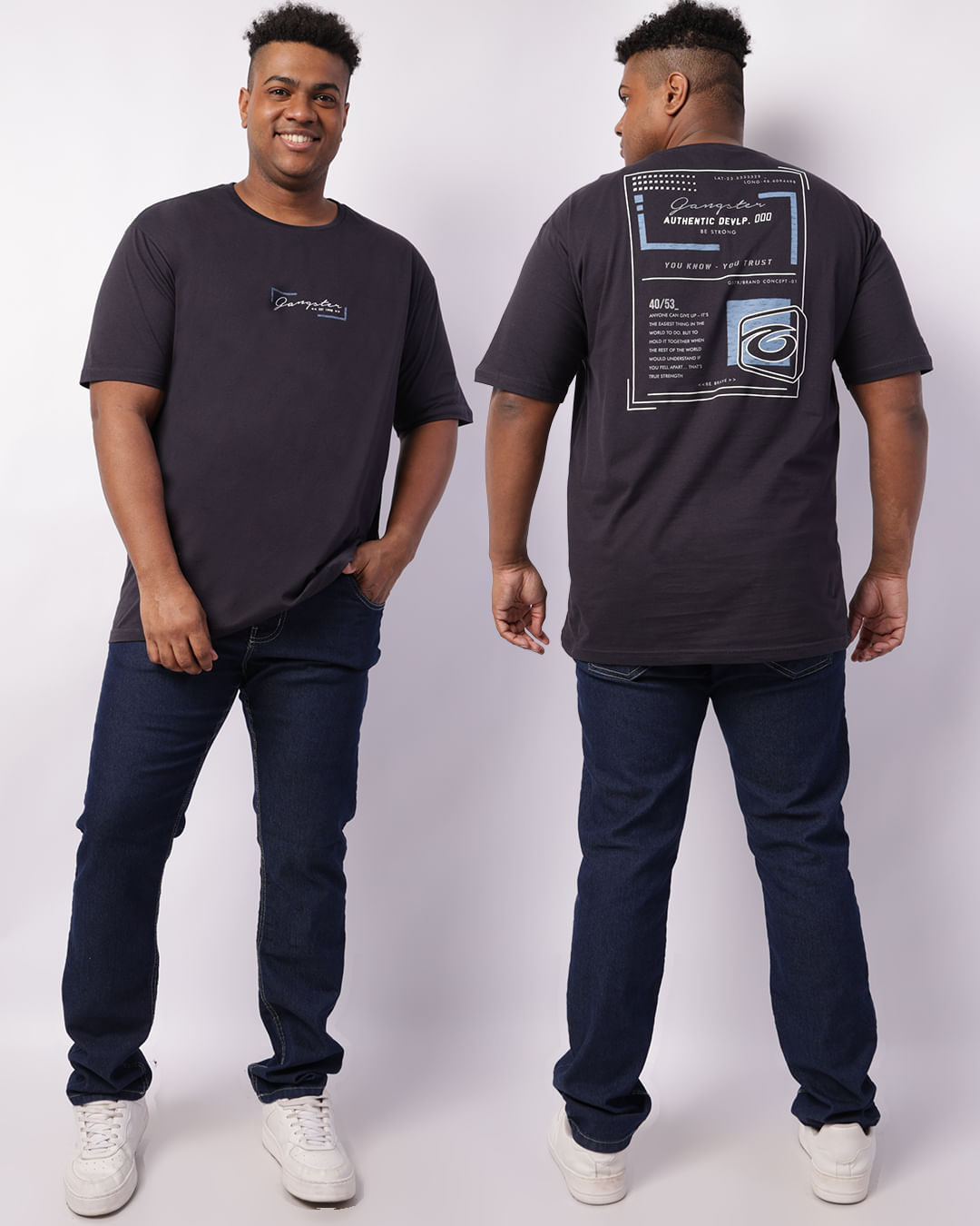 Camiseta-50012149-Gangster-Azul-Plus---Azul