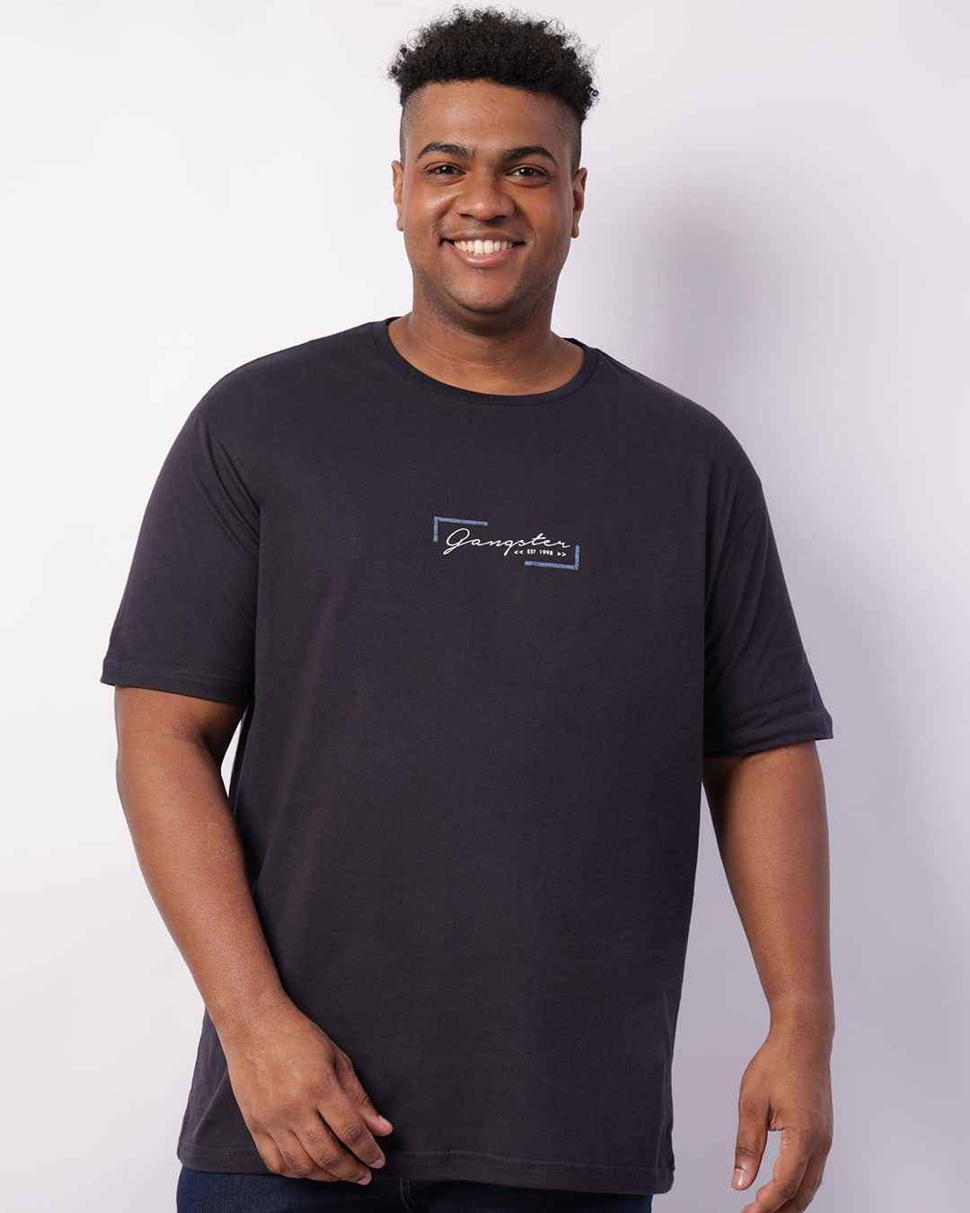 Camiseta-50012149-Gangster-Azul-Plus---Azul
