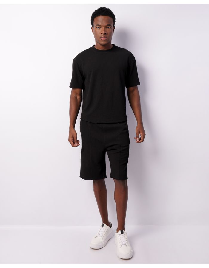 Shorts-Malha-Textura-Ccsds-Black---Preto