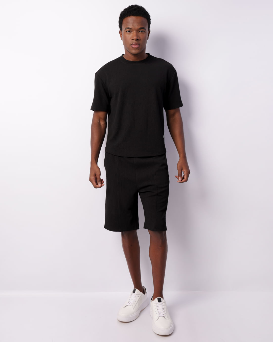 Shorts-Malha-Textura-Ccsds-Black---Preto