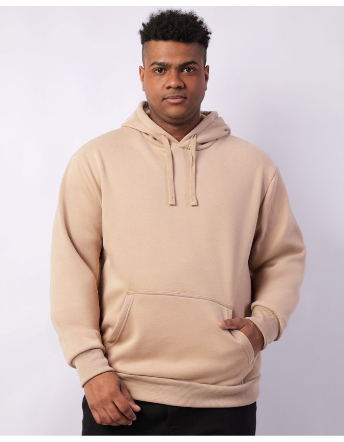 Moletom-Swdf-Canguru-Fleece-Beg-Plus---Bege