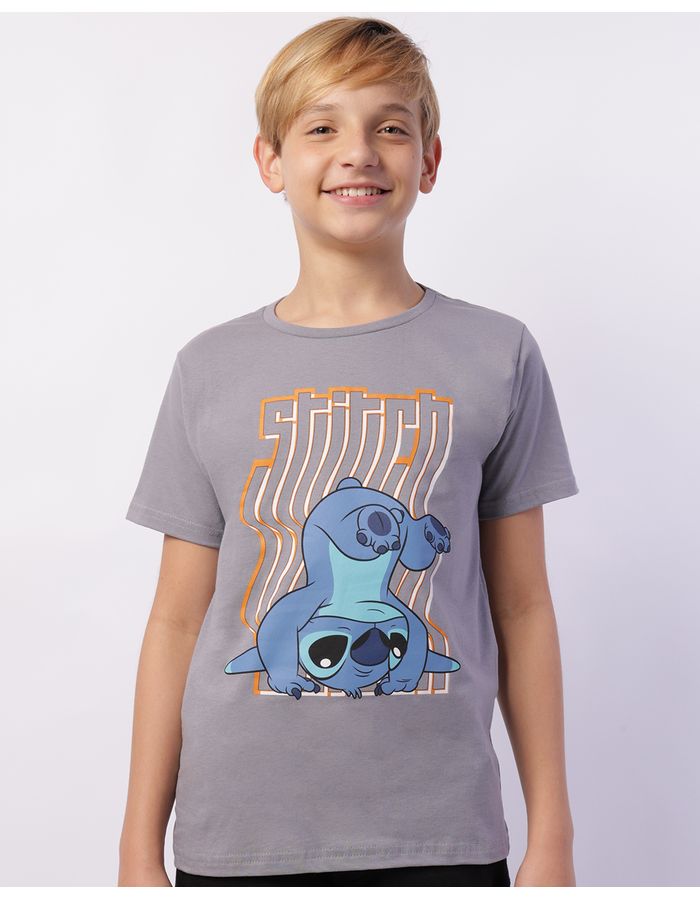 Camiseta-Ch42324-Mc-M-1016-Stitch---Cinza