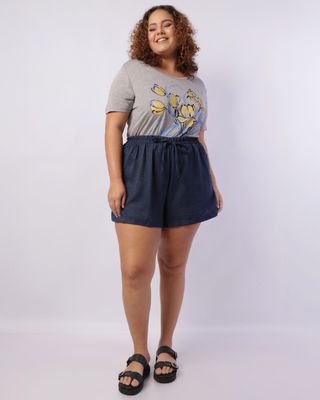 Shorts-312500pl-Cos-Elastico---Azul