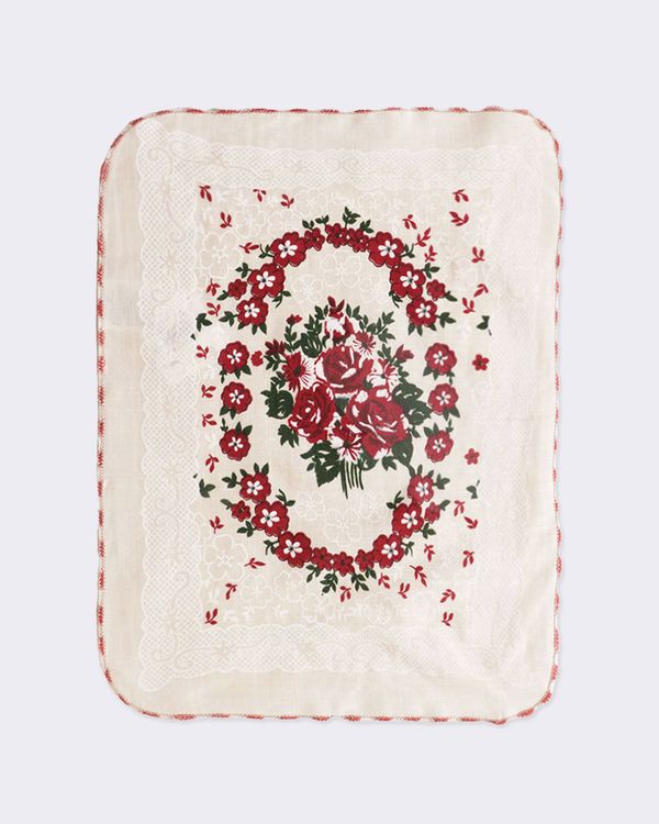 Lugar Americano 30x40 Estampado Floral Off Whitte UN