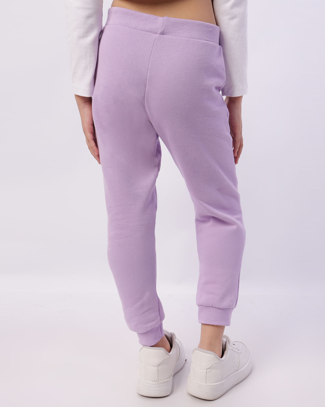 Calça Moletom Infantil Jogger Disney Stitch Lilás-1749726463869
