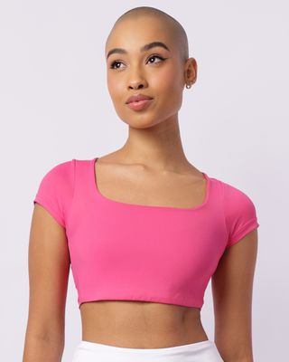 Blusa-Cropped-Poliamida---Rosa