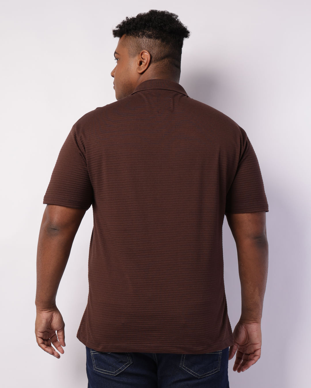 Polo-W2318-Textura-Joguer-Marr-Plus---Marrom