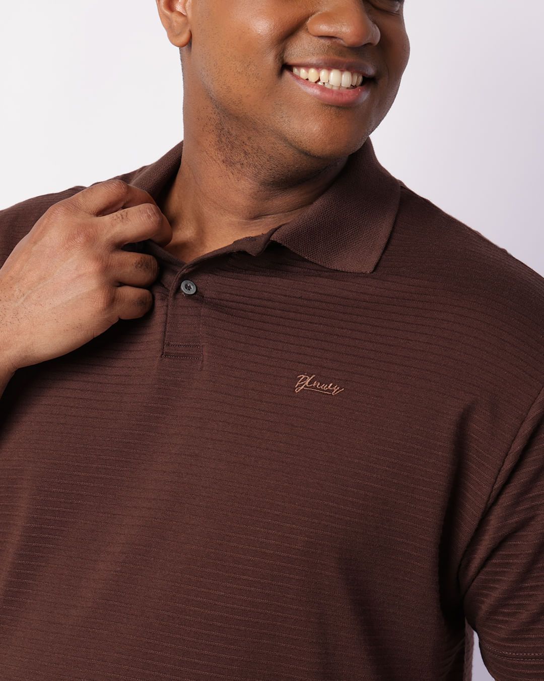 Polo-W2318-Textura-Joguer-Marr-Plus---Marrom