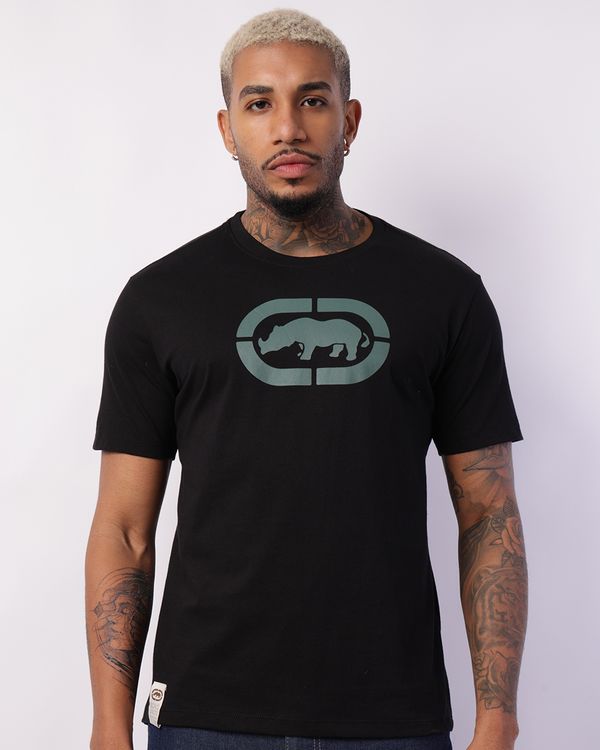 Camiseta Masculina Ecko Unltd Manga Curta Preta M