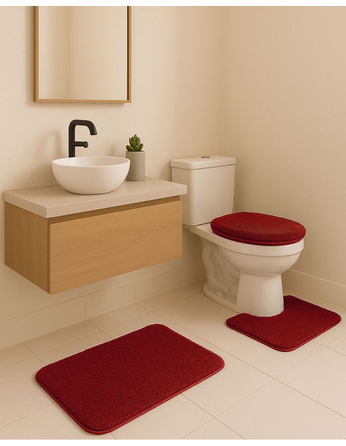 Jogo-Tapete-Banheiro-Classic-3-Pcs-Sorti---Vermelho