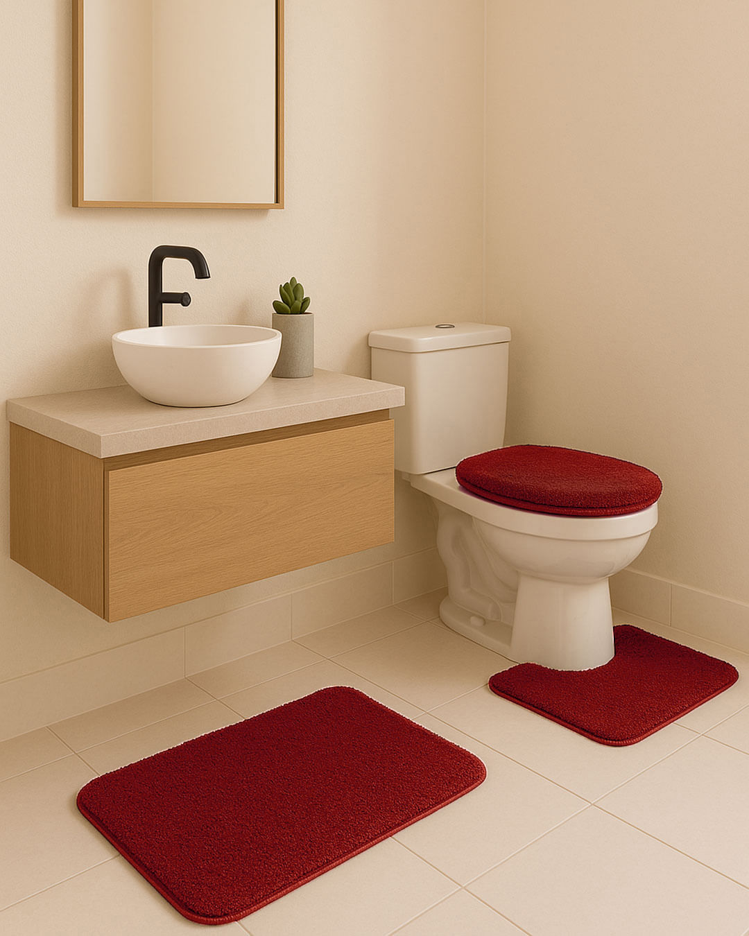 Jogo-Tapete-Banheiro-Classic-3-Pcs-Sorti---Vermelho