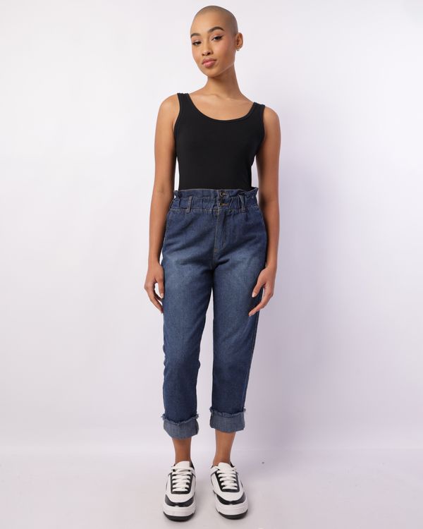 Calça Jeans Feminina Clochard Azul 38