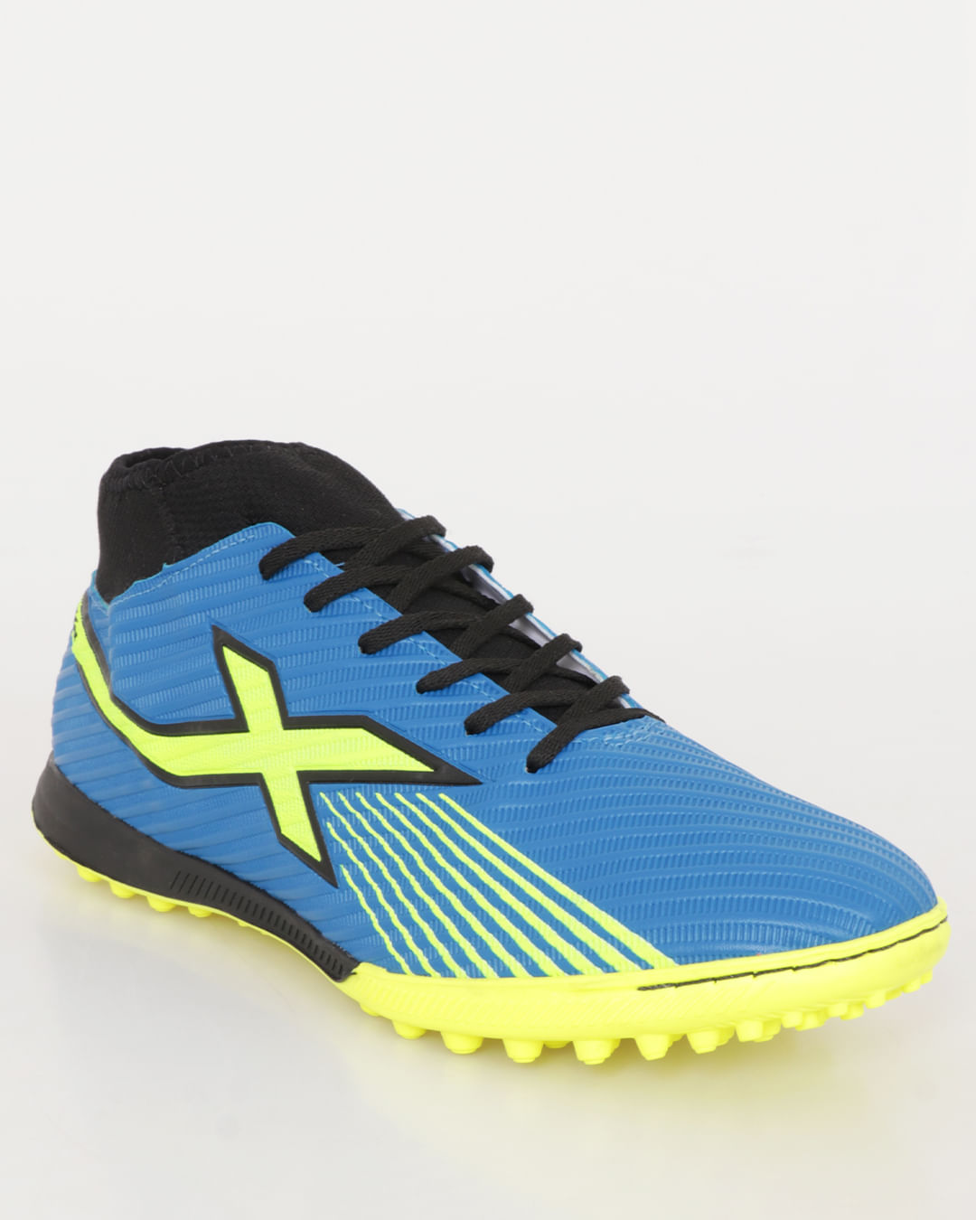 Chuteira Masculina Society Fusion Grip 4 Azul