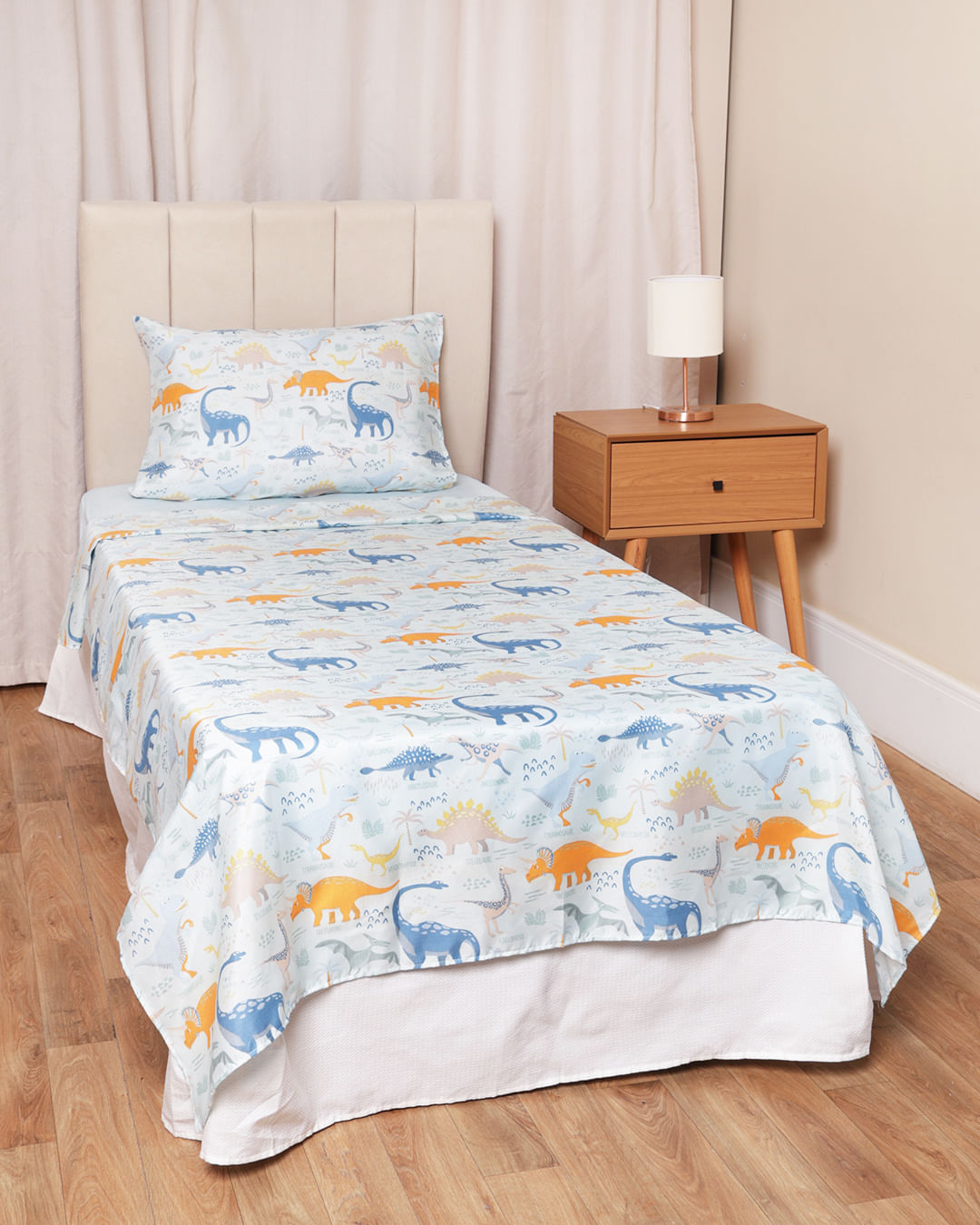 Jg-De-Cama-Infantil-Les-Dino---Azul