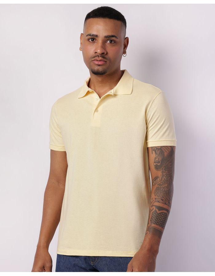 Polo-Lisa-Oe-Colorido-Trc761762---Amarelo