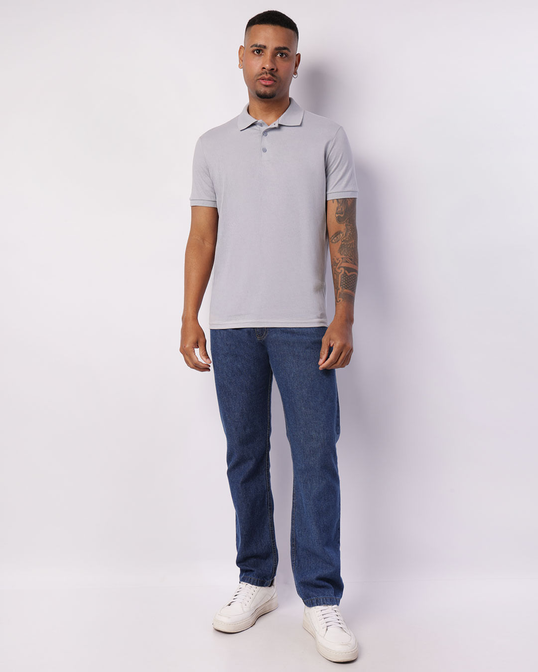Polo-Lisa-Oe-Colorido-Trc761762---Azul