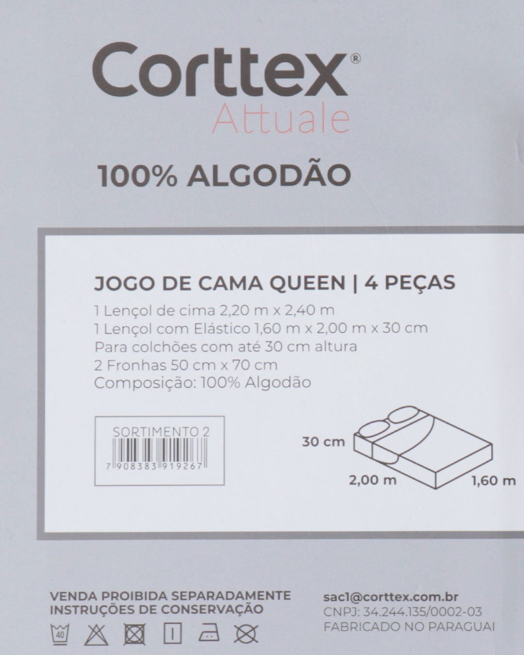Jg-De-Cama-Attuale-150-Fios-Casal---Rosa-Floral