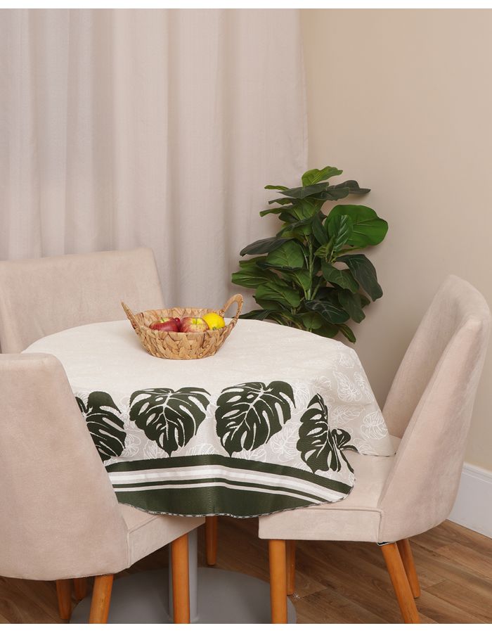Toalha-De-Mesa-Redonda-Raner-Estampada-Off-White