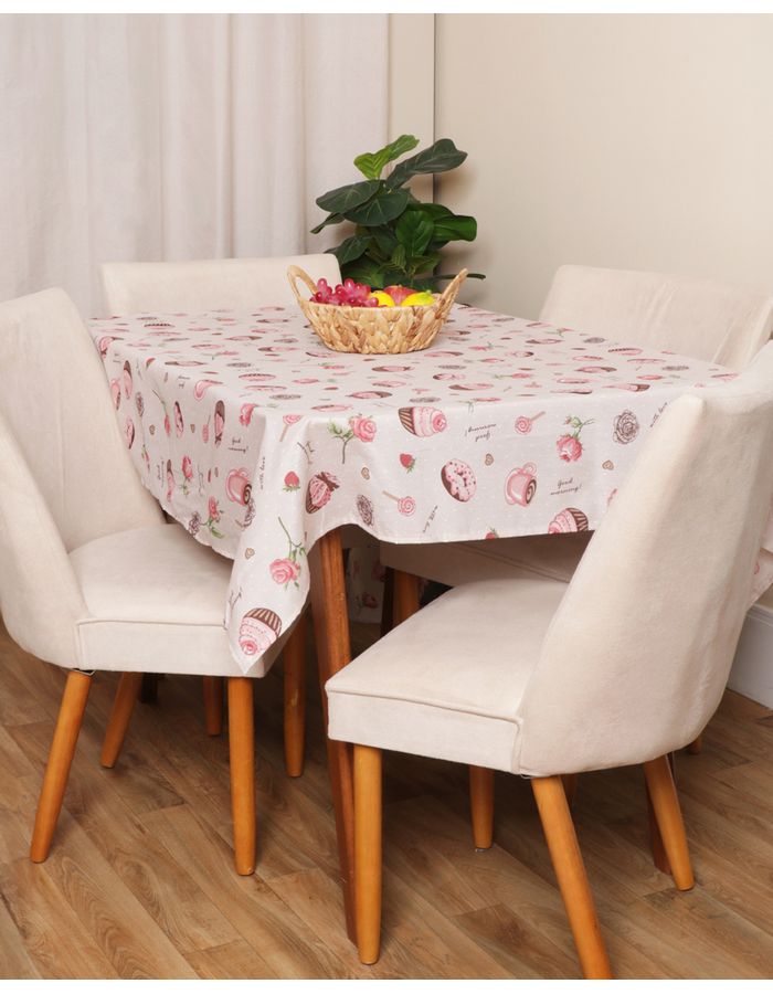 Toalha-De-Mesa-140x210-Retangular---Linh---Bege-Claro