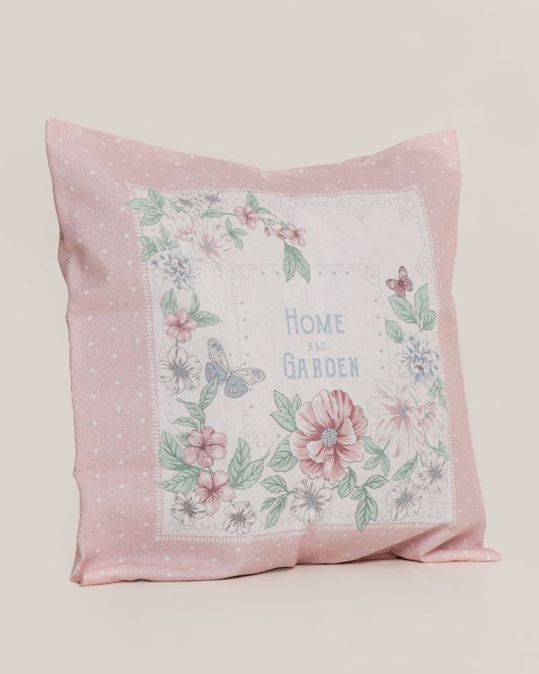 Capa de Almofada DÖhler 40cm x 40cm Rosa UN