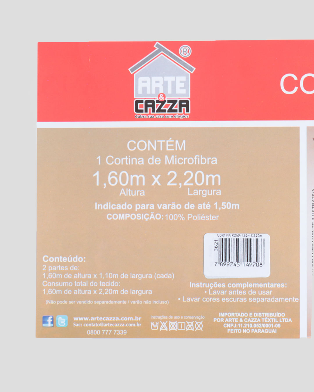 Cortina-Roma-Para-Varao-Ate-2-Mts---Rosa-Escuro