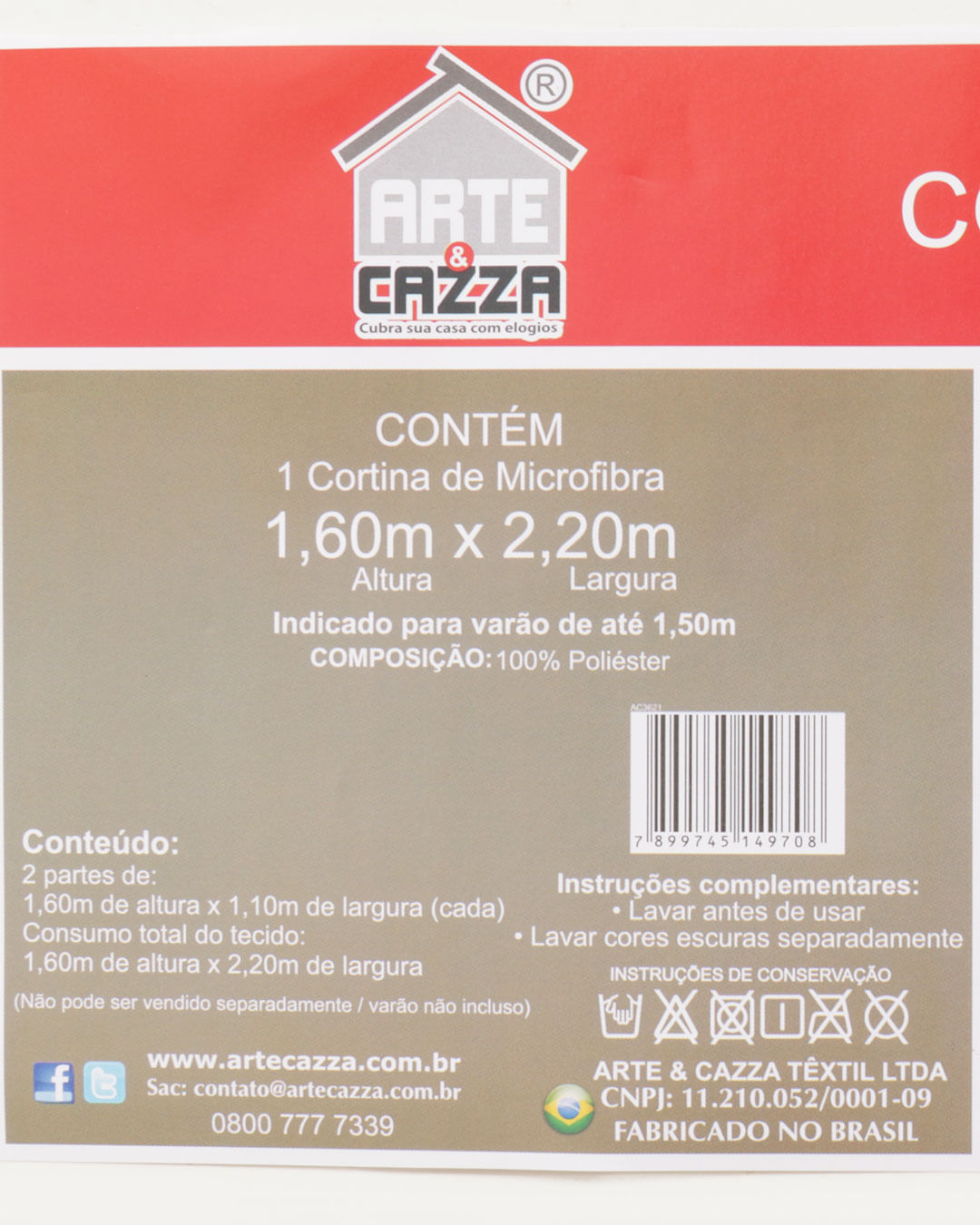 Cortina-Roma-Para-Varao-Ate-2-Mts---Mostarda--Medio