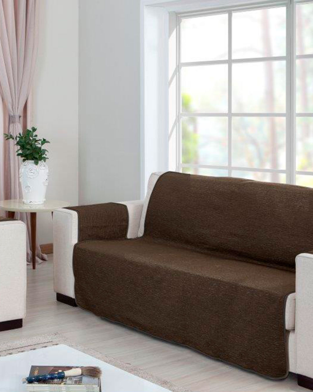 Kit-Protetor-Sofa-2-e-3-Lugares-Chenille-Marrom