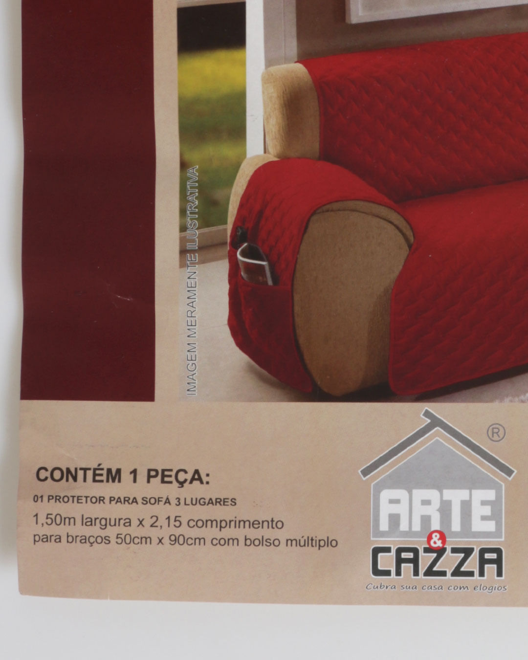 Protetor-Psofa-2-Lug-Avela-Face-Unica---Bege-Medio