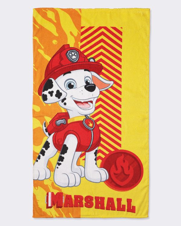 Toalha Infantil Marshall Patrulha Canina Amarela UN