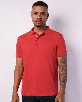 Polo-Lisa-Oe-Colorido-Trc763764---Coral
