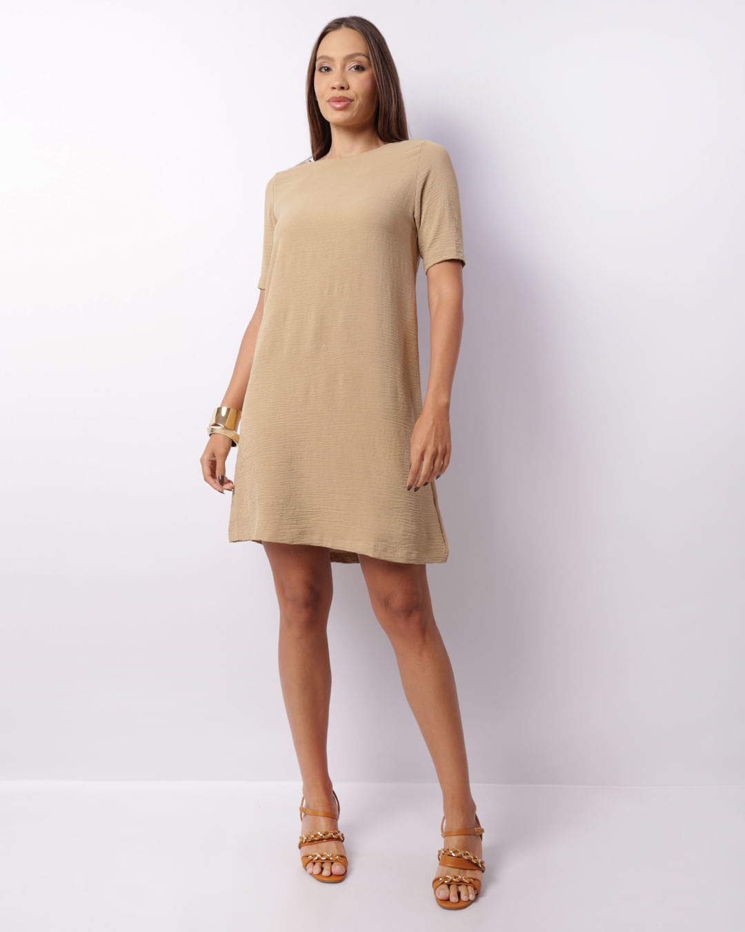 Vestido-Curto-Cey-730302-Khaki---Khaki