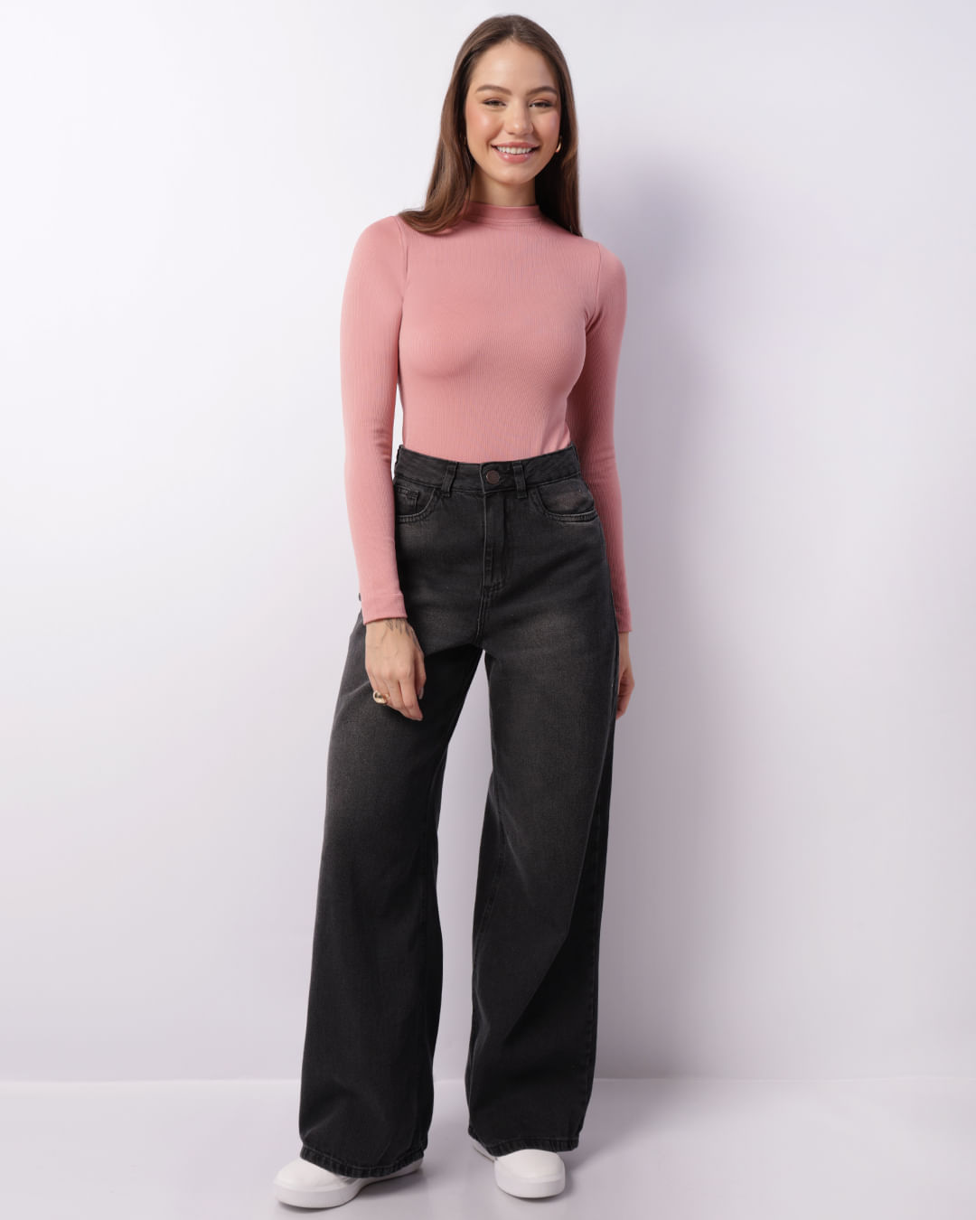 Blusa-Mg-Lg-S-Cost-Lsb100--Fem-Bas-Rse---Rose